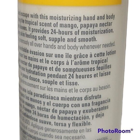 Avon Naturals Hand Body Lotion Mango & Papaya Nectar 8.4oz Full Size New Sealed - Picture 6 of 9